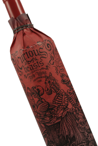 anti-valentine's day wines, wine and chocolate, valentine's day wine and food, romatic wines, anti-romance wines. curious beasts blood red wine