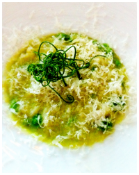 Cakebread Cellars, Dennis Cakebread, sweet pea risotto, Napa Valley