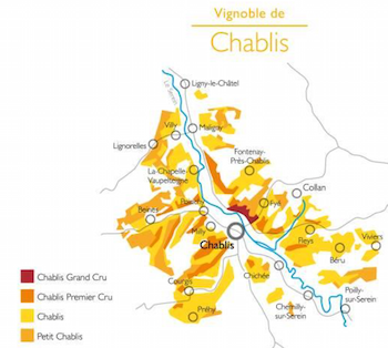 Chablis, Chablis Grand Cru, Chablis Premier Cru, Petit Chablis, Bourgogne, cool-climate Chardonnay, Eric Szablowski, kimmeridgean soil, climat, portlandian soil